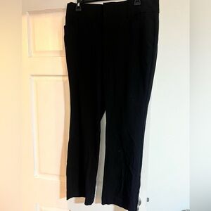 Nine west Boot cut black dress pants, 8S